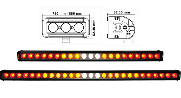 VisionX LED Rear Chase Light Bar