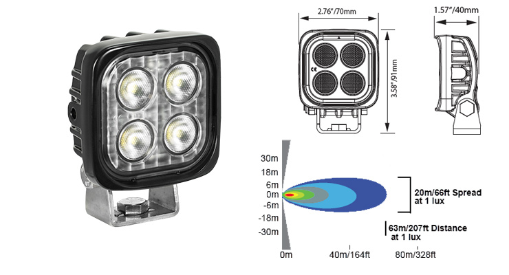 Vision X VL Square 12W Series