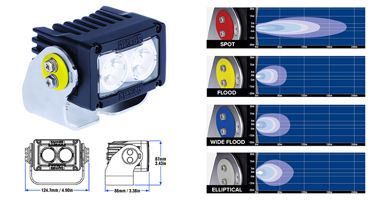 Vision X Europe HammerHeads 2 Led