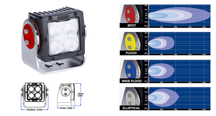 Vision X Europe HammerHeads 2 Led