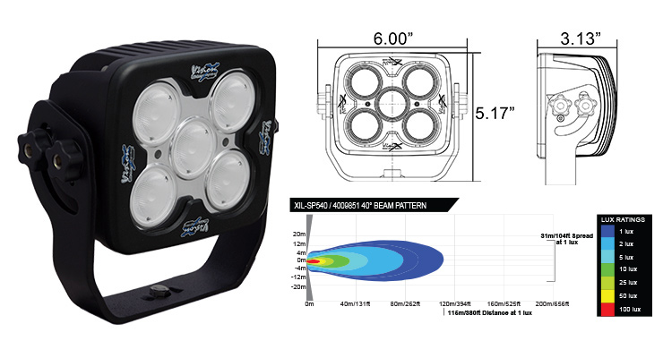 Vision X Europe Solstice Prime 5 LED