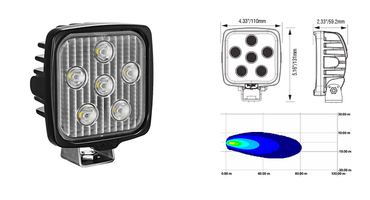 Vision X VL Square 30W