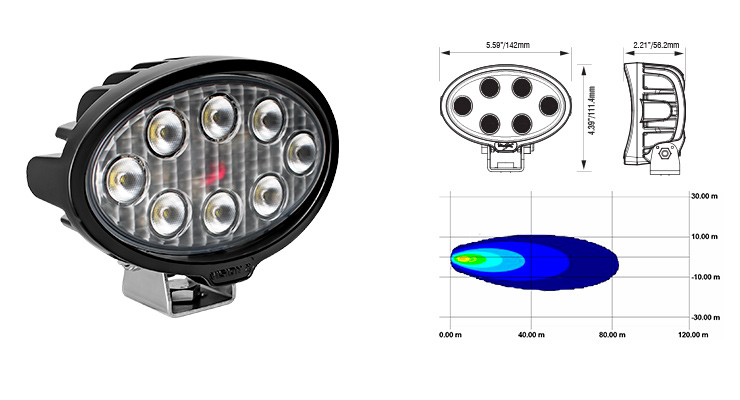 Vision X VL Oval 40W Series