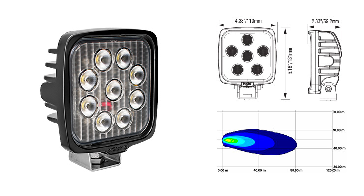 Vision X VL Square 45W